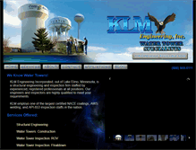 Tablet Screenshot of klmengineering.com